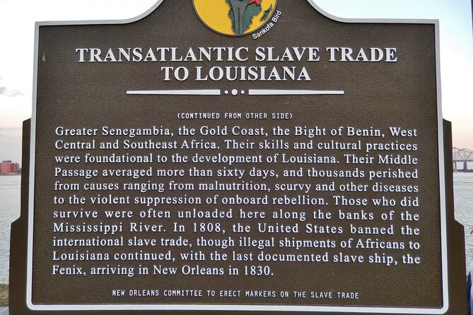 Whitney Plantation and Soul of New Orleans City Tour Combo - What the $129 price includes